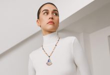 جواهرات الهام گرفته و طراحی شده از کانسپت آب با تنالیته رنگی همسو