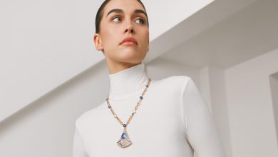 جواهرات الهام گرفته و طراحی شده از کانسپت آب با تنالیته رنگی همسو