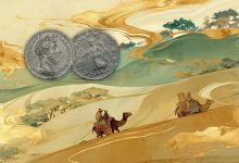 کاروانان در مسیر جاده ابریشم برای تجارت طلا و جواهر