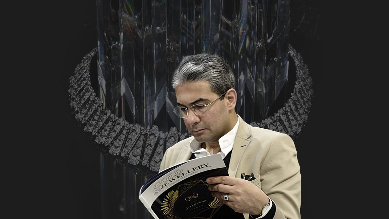 فرزاد زرین پور در نمایشگاه طلا و جواهر تهران